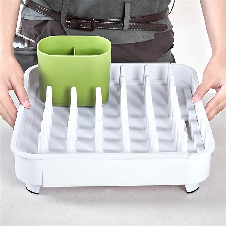 Good Grips Extendable Drainage Dish Rack Drain-20