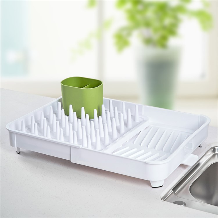 Good Grips Extendable Drainage Dish Rack Drain-5