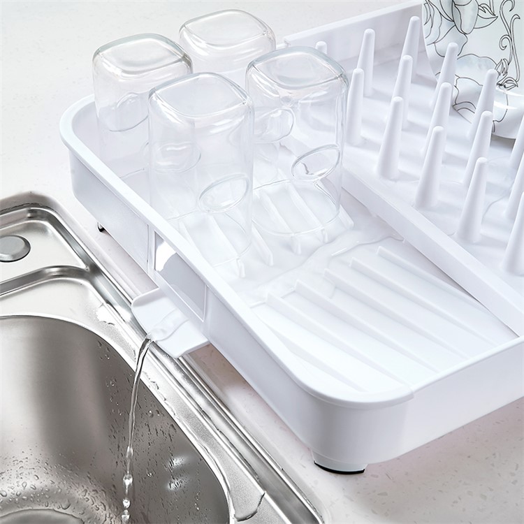 Good Grips Extendable Drainage Dish Rack Drain-6