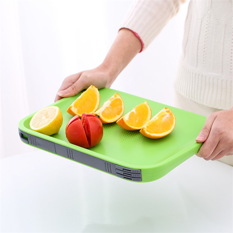 Multi-functional Chopping Block Cutting Board Mats Set with One Knife and Three Forks-20