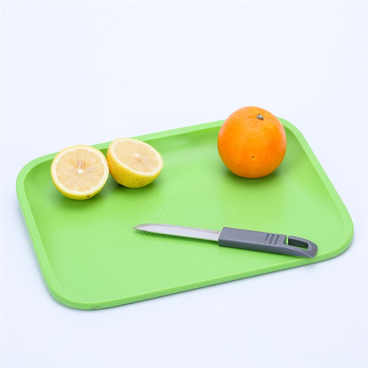 Multi-functional Chopping Block Cutting Board Mats Set with One Knife and Three Forks-9