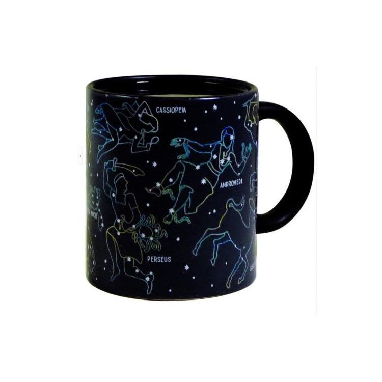 La nuit étoilée à Constellation Heat Changing Mug Tasse de thé en céramique-2