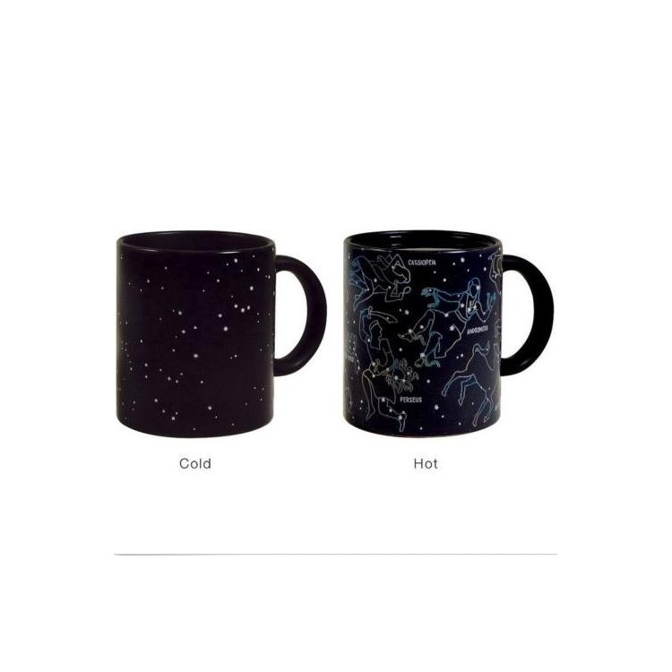 La nuit étoilée à Constellation Heat Changing Mug Tasse de thé en céramique-3