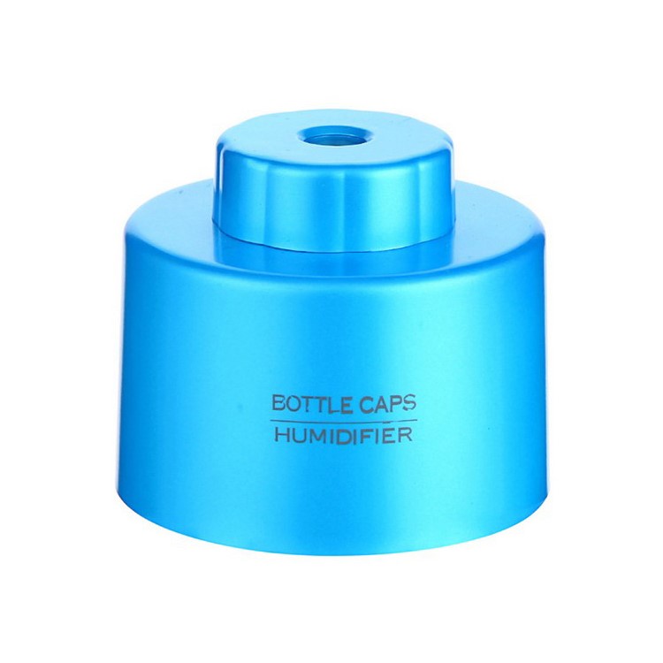 Mini Portable Bottle Cap Air Humidifier with Night Light