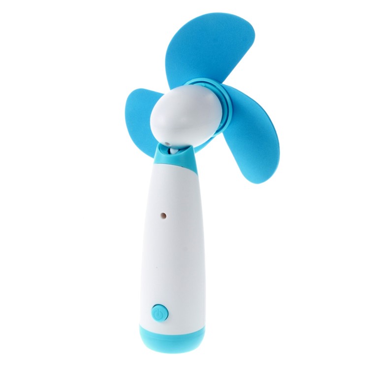 YGH365B Cool Mini Portable Battery Operated Desk Cooling Fan - Blue-3