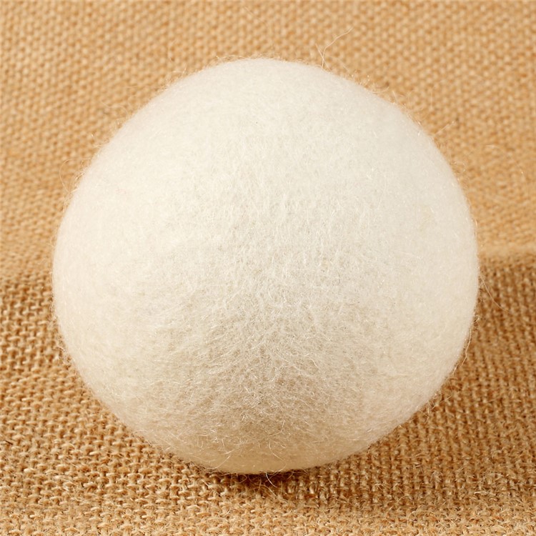 2Pcs Natural Wool Dryer Balls Laundry Drying Ball (70mm)-2