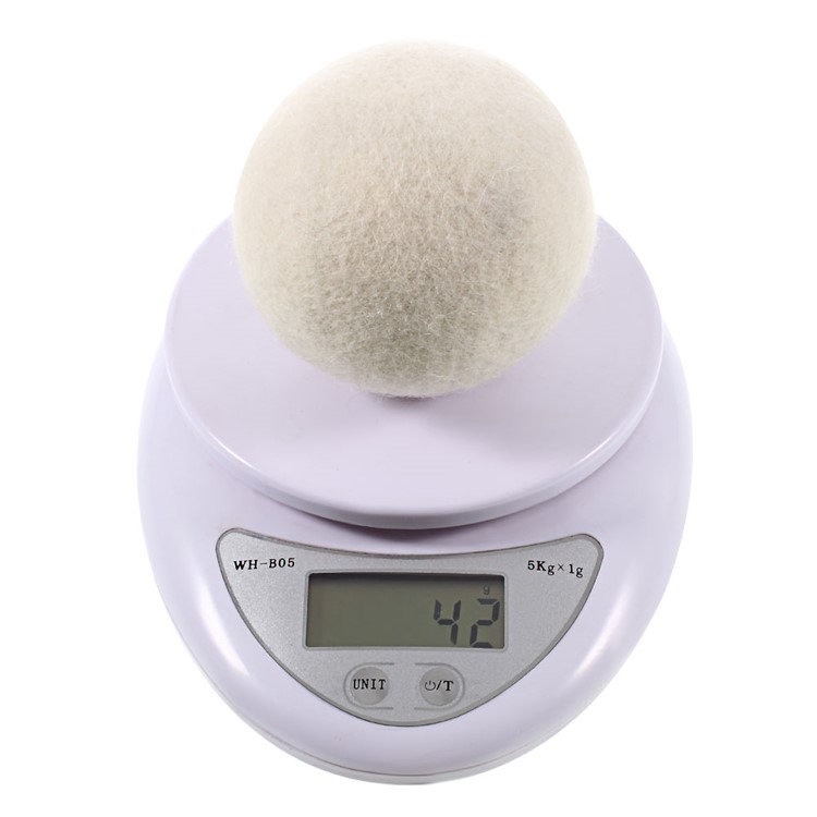 2Pcs Natural Wool Dryer Balls Laundry Drying Ball (70mm)-6