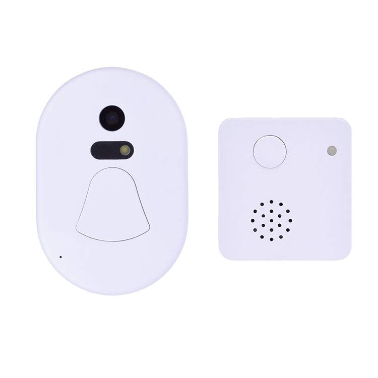 Smart Doorbell Wireless WiFi Ring Camera Smartphone Control Door Bell - US Plug-1