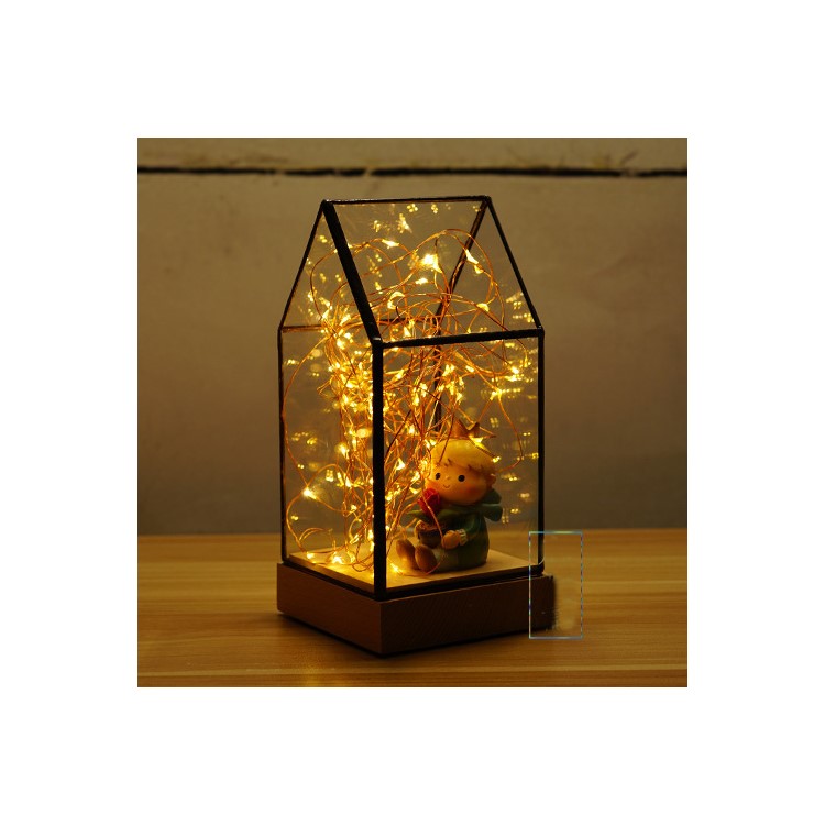 Solid Wood House Design String Lights Glass Shade Le Led Solid Wood House Design String Lights Glass Shade Le Led Night Light For