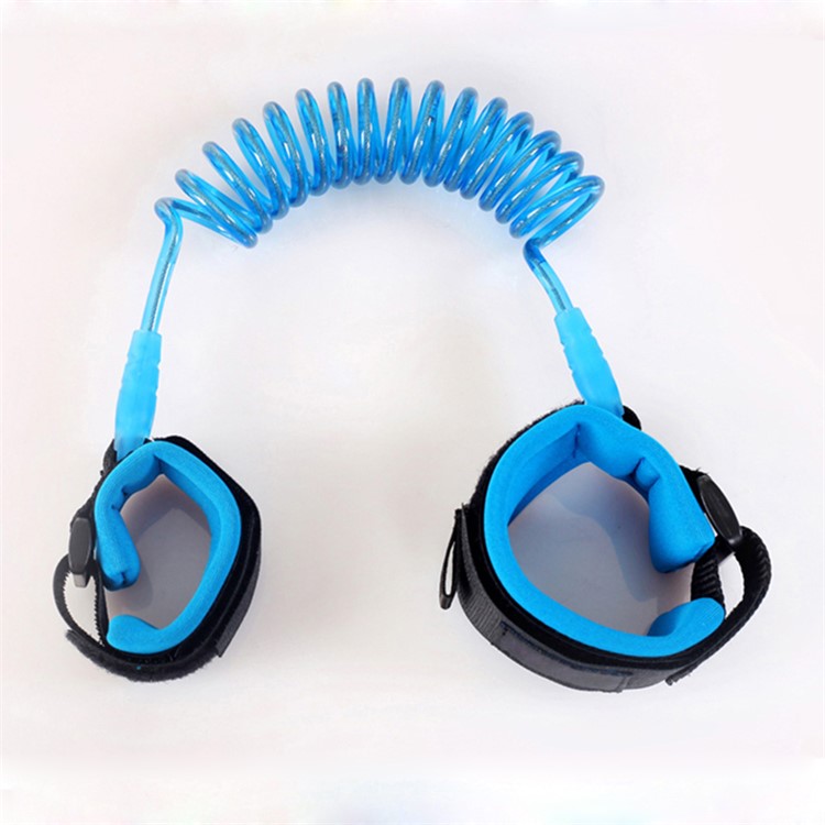 Adjustable Kids Safety Harness Children Velcro Wrist Leash Anti-lost Wrist Link 1.5 Meters - Blue-9