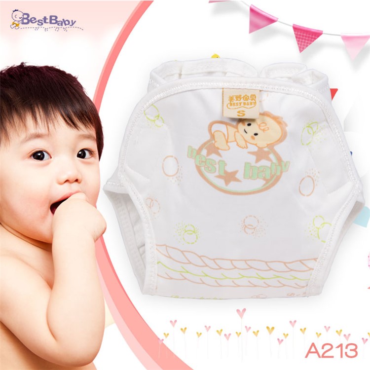 Best Baby Mh1010 Leak Proof Baby Cloth Diaper Washable Reusable Baby