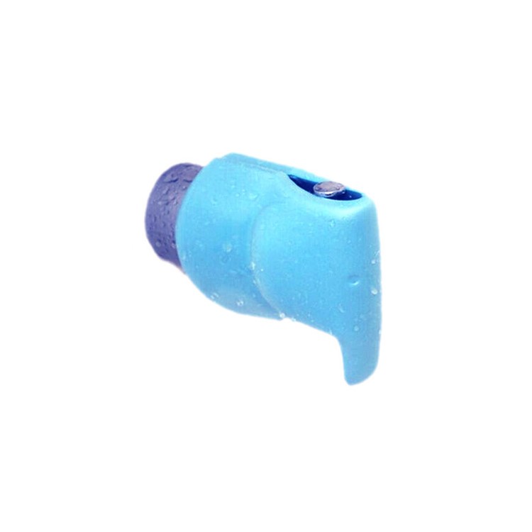 Elephant Faucet Cover Baby Kids Safety Spout Silicone Cover - Blue-4