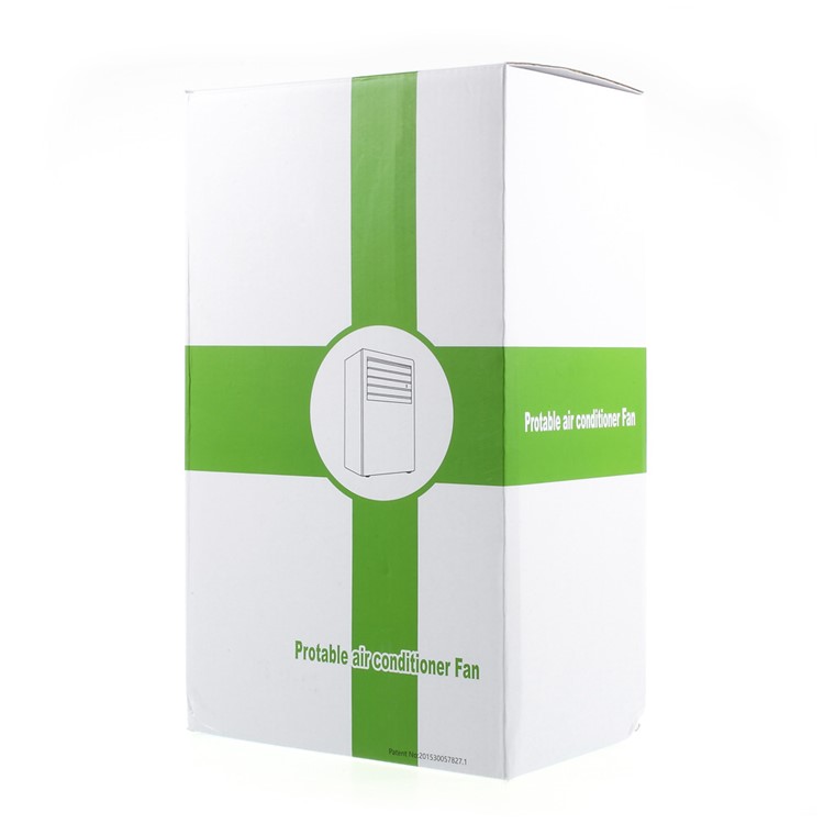 2-in-1 US Plug Humidifier and Air Conditioner Fan for Home Office Use - White-12