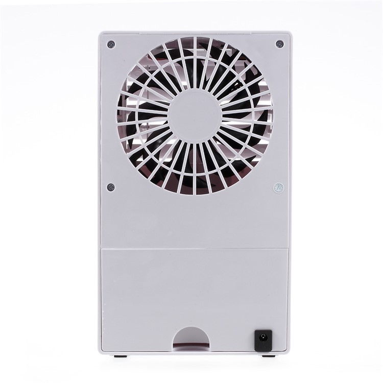 2-in-1 US Plug Humidifier and Air Conditioner Fan for Home Office Use - White-5