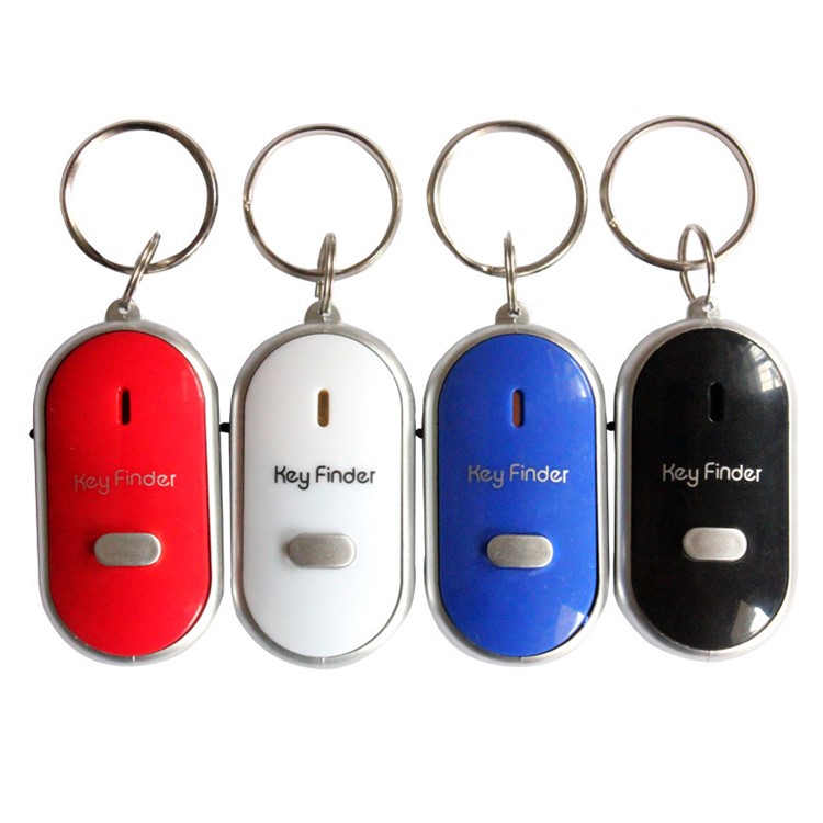 Key Finder Locator Find Lost Keys Chain Whistle Sound Control - Blue-2
