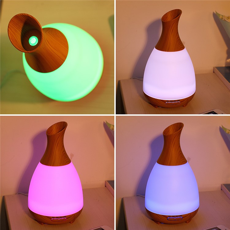 FD33 Vase Shape 200ml Color Changing LED Light Ultrasonic Essential Oil Diffuser - US Plug-11