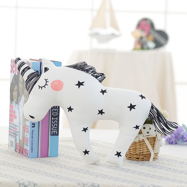 Lovely Plush Unicorn Throw Pillow Home Decor - M / Mixture-3