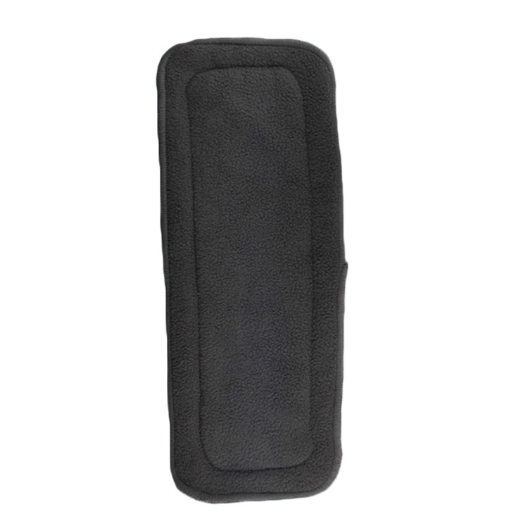 5PCS/Pack Baby Reusable Soft 4 Layers Bamboo Charcoal Cloth Diapers Inserts, Size: 33 x 14cm-7