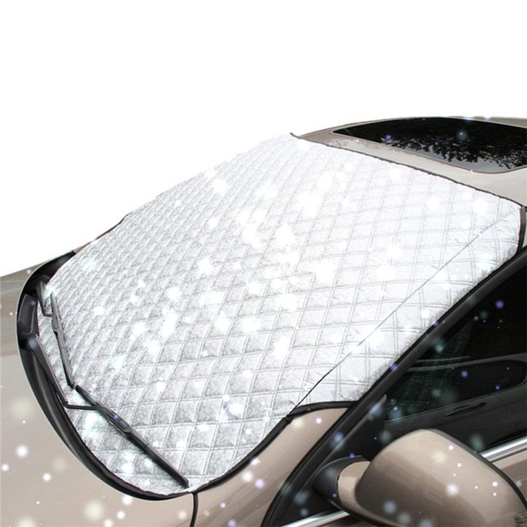 Universal Thick Cotton All Weather Car Windshield Sun Shade Snow Protector Anti-dust Cover-2
