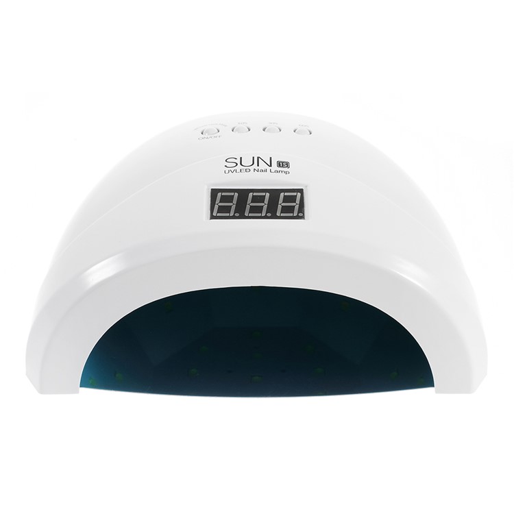 SUN 1S 48W 2-in-1 Gel Nail Dryer Nail Art UV LED Lamp Machine with LED Display - UK Plug-4