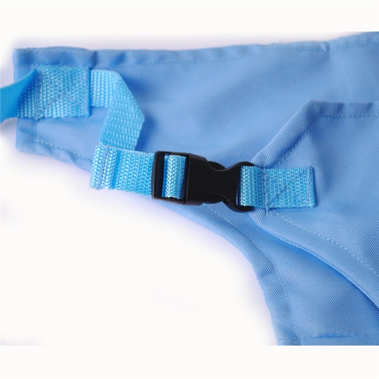 Portable Baby Dining High Chair Harness Safety Seat Belt with Adjustable Strap - Baby Blue-5