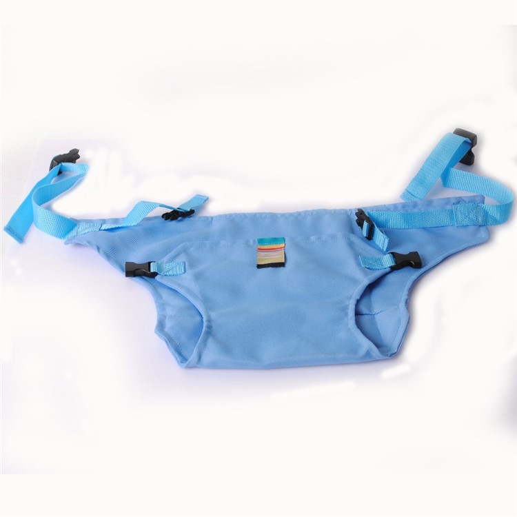 Portable Baby Dining High Chair Harness Safety Seat Belt with Adjustable Strap - Baby Blue-6