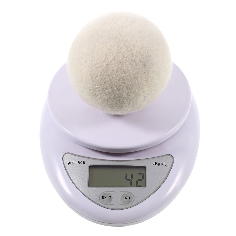 5Pcs Natural Wool Dryer Balls Laundry Drying Ball (70mm) with Cloth Bag-6
