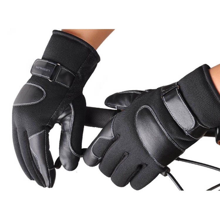 1 Piece Touch Screen Outdoor Glove Thickened Warm Windproof and Antiskid Ski Glove Driving Mittens for Right Hand - Black-3