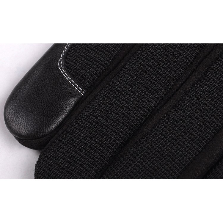 1 Piece Touch Screen Outdoor Glove Thickened Warm Windproof and Antiskid Ski Glove Driving Mittens for Right Hand - Black-6