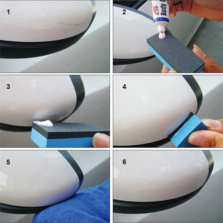 Dissipador De Arranjo Do Corpo Do Carro Removedor De Alho Pintura De Cola Arranhões Kit De Reparação De Abrasivos-6