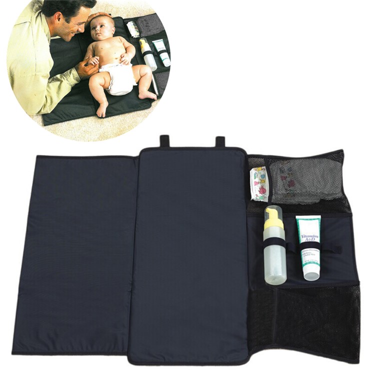Portable Baby Waterproof Urine Mat Cover Baby Diaper Changing Pad Mattress-1