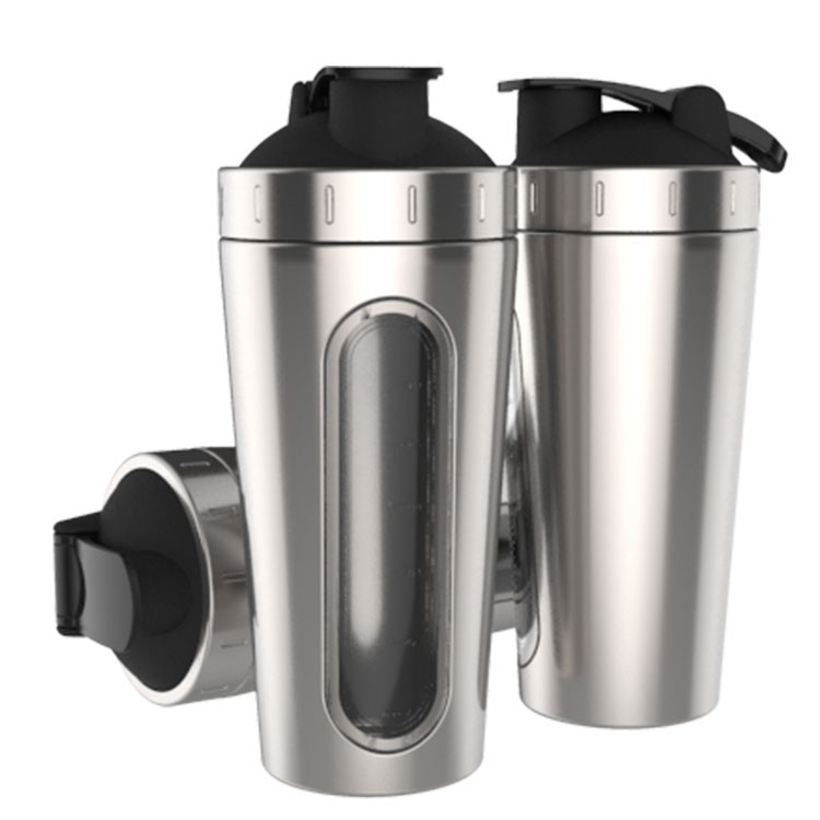 700ml Portable Travel Personal Nutritional Baby for Shake Protein Mixer Cup - Silver-3