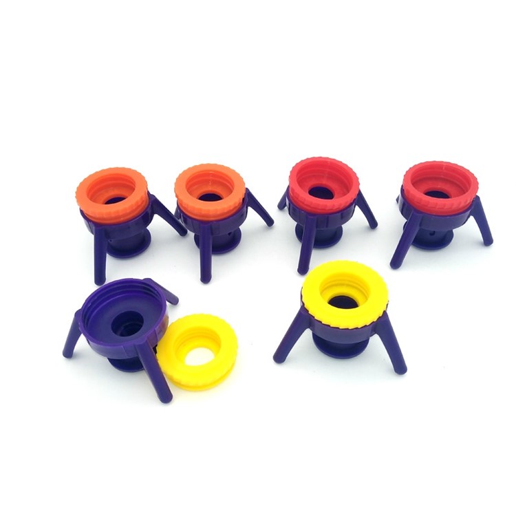 6Pcs/Set Inverted Shower Gel Shampoo Leakproof Bottle Caps Soap Dispenser Kitchen Tools Set-1