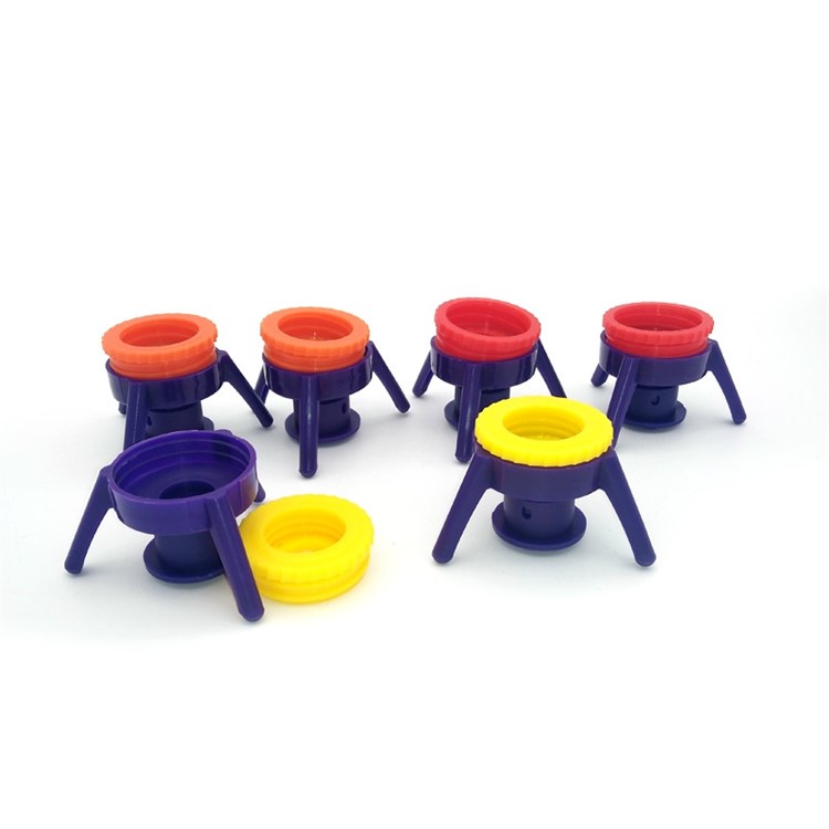 6Pcs/Set Inverted Shower Gel Shampoo Leakproof Bottle Caps Soap Dispenser Kitchen Tools Set-3