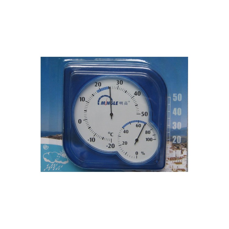 Indoor Wall-Mount Mechanical Thermometer & Hygrometer-2