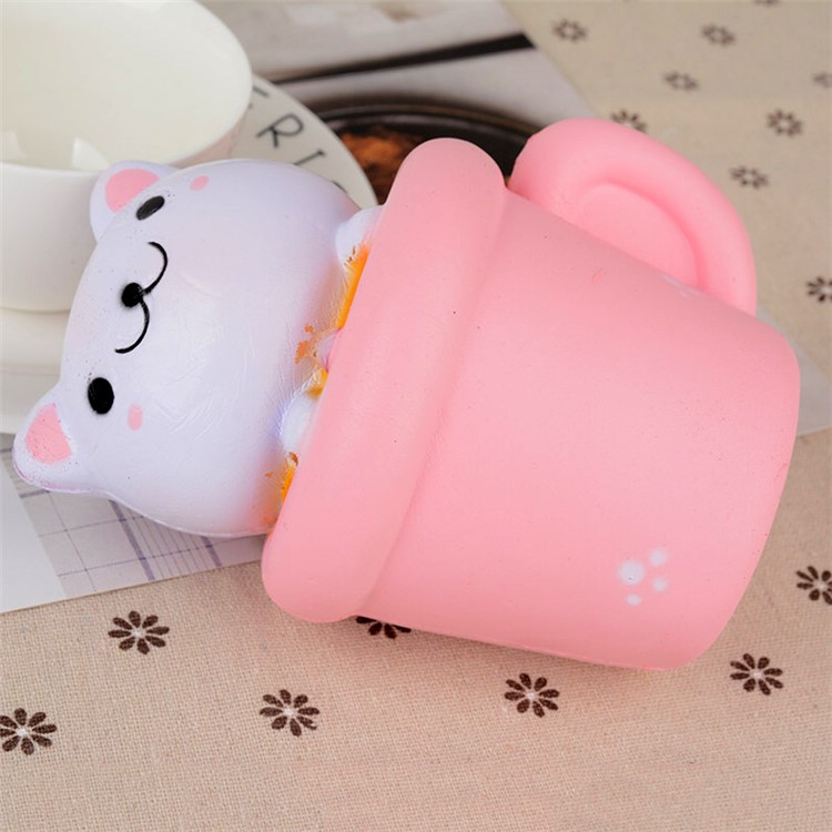 Lovely Cat Pattern Squishy Toy Hand Toy Squeeze Toy for Stress Relief-4