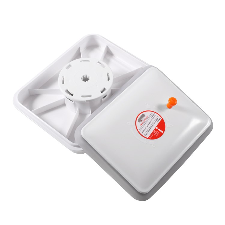 2300ML Multi-functional Rectangle Sealed Food Storage Box with Press Button (AK-2300-BAC-C)-5