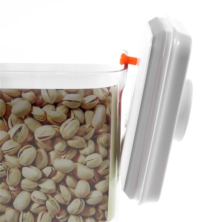 2300ML Multi-functional Rectangle Sealed Food Storage Box with Press Button (AK-2300-BAC-C)-6