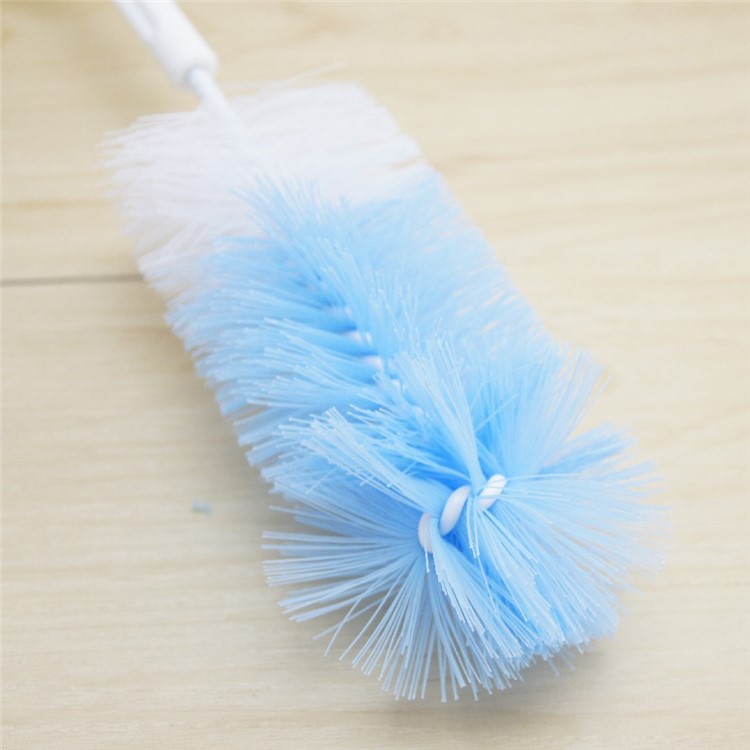 5 in 1 Baby Bottle Cleaning Brush Set Cleaner Kit - Blue-2