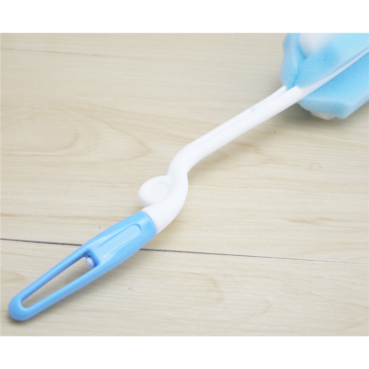 5 in 1 Baby Bottle Cleaning Brush Set Cleaner Kit - Blue-3