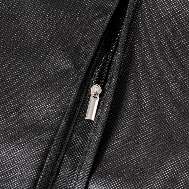 4PCS/Set Non-woven Fabric Black Garment Bag Dust Covers for Clothes-3