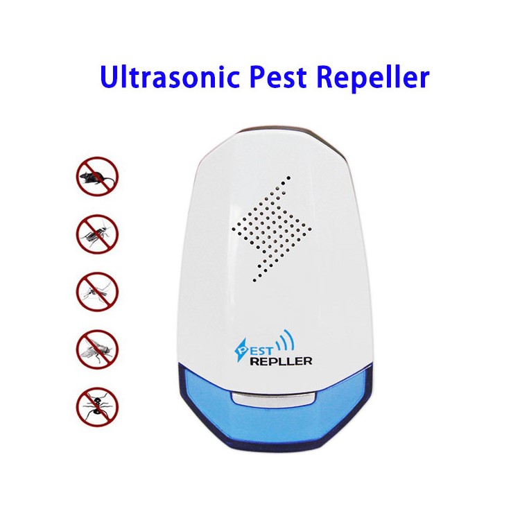 6Pcs/Set Household Ultrasonic Mosquito Pest Repellent Plug-in Pest Repeller - EU Plug-2