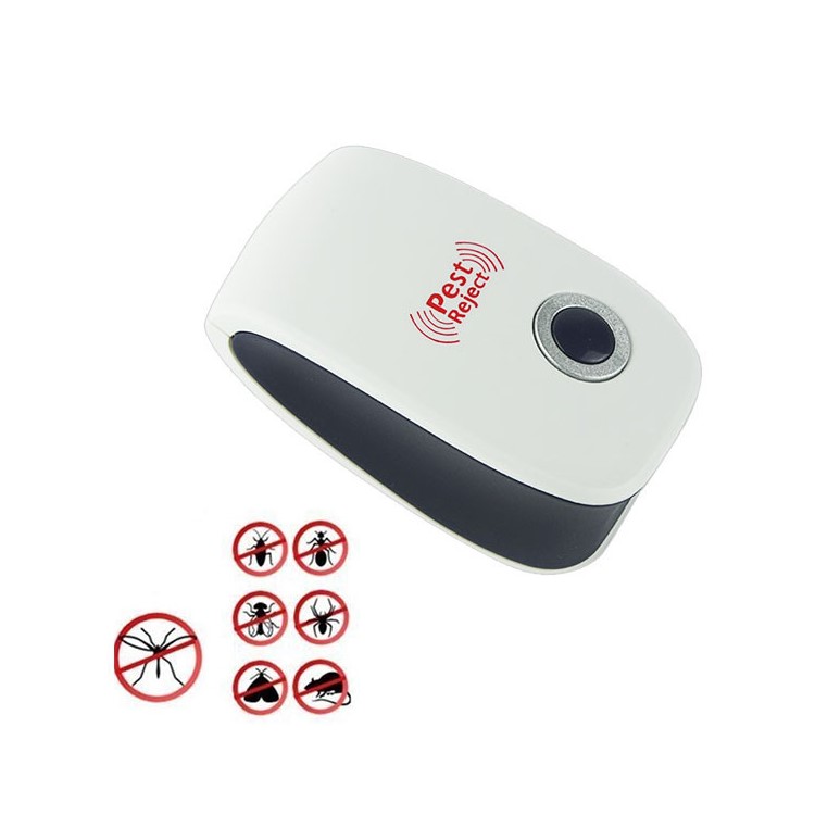 4Pcs Ultrasonic Pest Repeller Humane Mice Control Newest Electronic Insect Repellent - EU Plug-4
