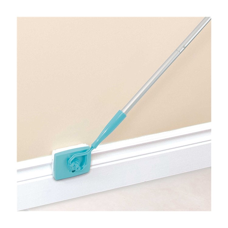 Extendable Microfiber Dust Brush Home Clean Mop Walk & Glide Cleaning Tool-4