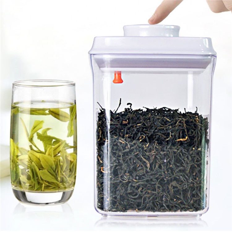 1500ML Square Sealed Food Storage Box Case with Press Button (AK-1500-BAF-C)-3