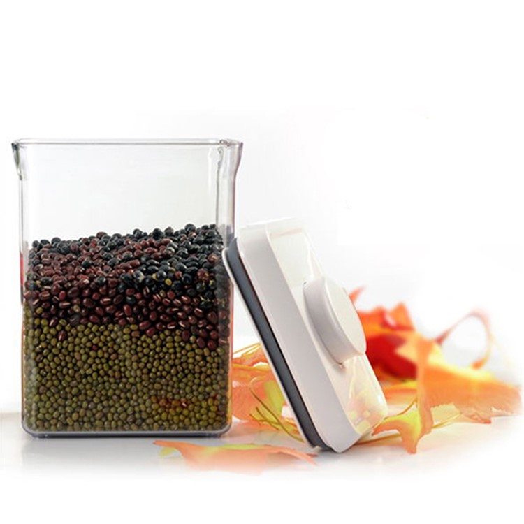 1500ML Square Sealed Food Storage Box Case with Press Button (AK-1500-BAF-C)-6