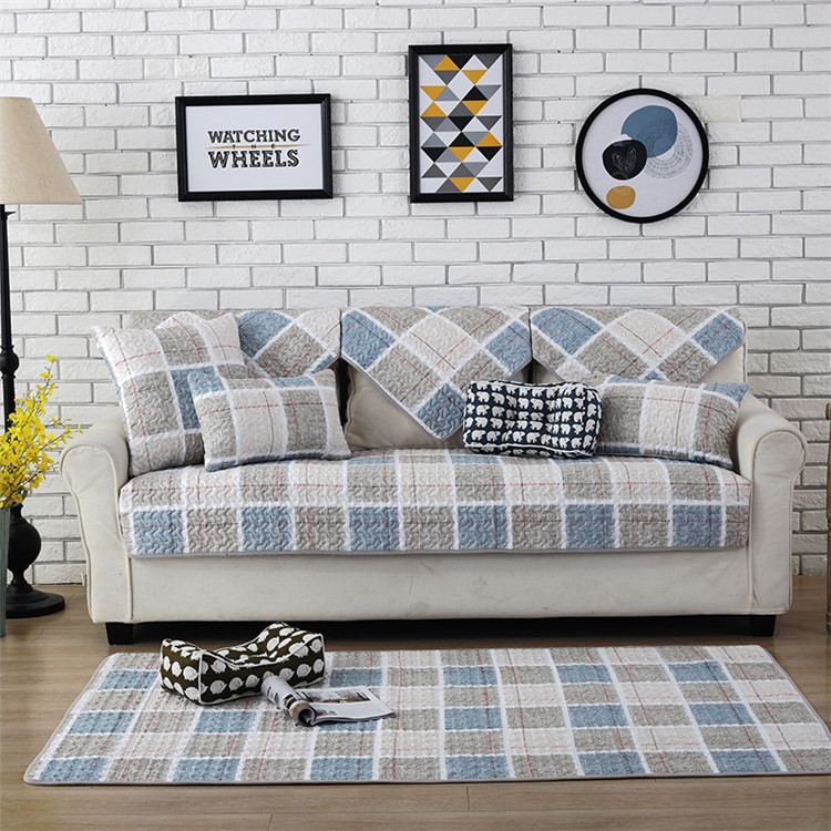 Washable Cotton Fabric Couch Cover Anti Skid Sofa Slipcovers Size Washable Cotton Fabric Couch Cover Anti Skid Sofa Slipcovers Size 110 X 180cm