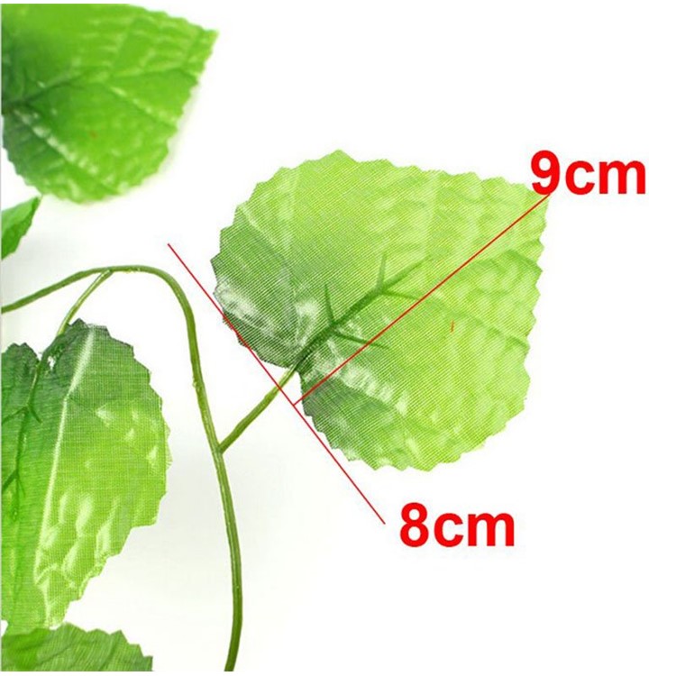 24Pcs Fake Plants Fake Evergreen Grapes Leaves Home Decor-10