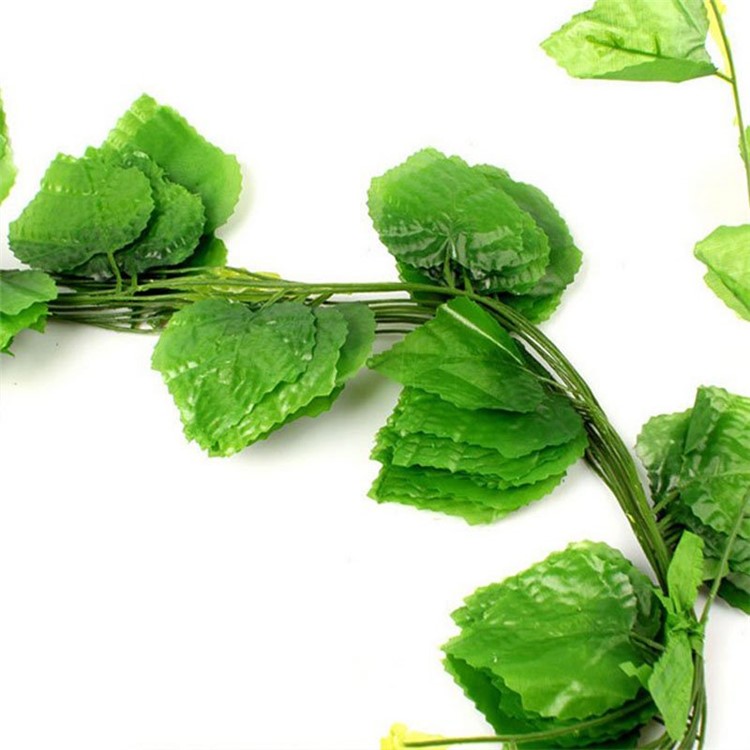 24Pcs Fake Plants Fake Evergreen Grapes Leaves Home Decor-3