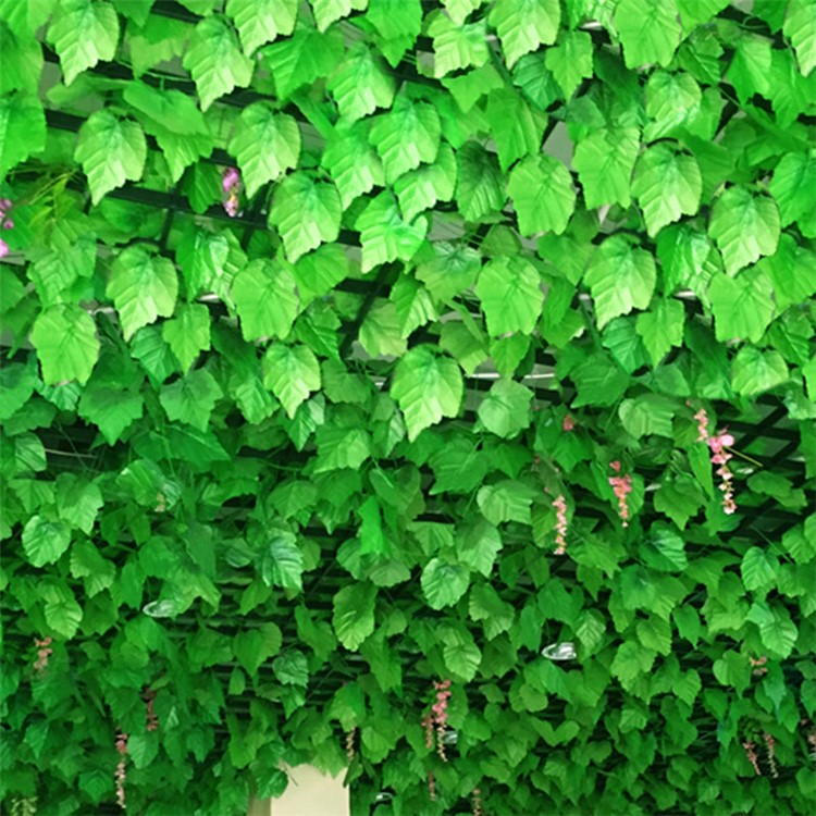 24Pcs Fake Plants Fake Evergreen Grapes Leaves Home Decor-4